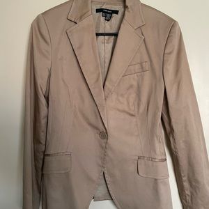 Zara khaki blazer, size medium
